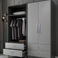 T-Shaped Aluminum Alloy Cabinet Handles for Wardrobes