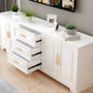 T-Shaped Aluminum Alloy Cabinet Handles for Wardrobes