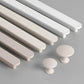 Minimalist Aluminum Cabinet Handles and Knobs