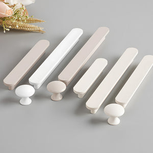 Minimalist Aluminum Cabinet Handles and Knobs