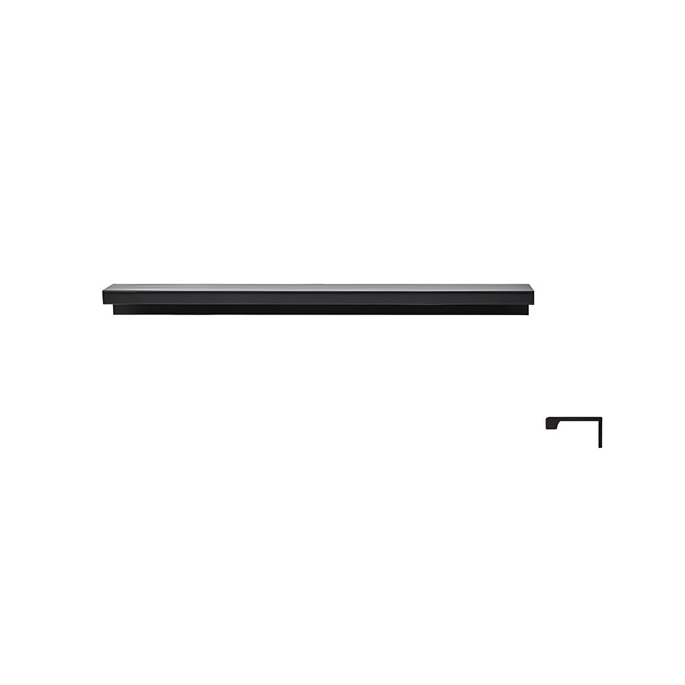 Long L-Profile Cabinet Edge Pulls for Wardrobe Doors