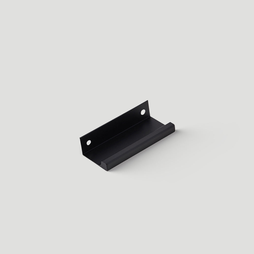 Long L-Profile Cabinet Edge Pulls for Wardrobe Doors