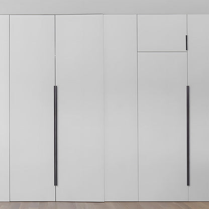 Long L-Profile Cabinet Edge Pulls for Wardrobe Doors