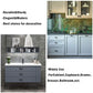 Matte Black Round Bar Cabinet Pulls and T-Bar Knobs