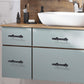 Matte Black Round Bar Cabinet Pulls and T-Bar Knobs