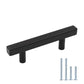 Black Square Bar Drawer Pulls and Cabinet Handles