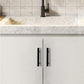 Black Square Bar Drawer Pulls and Cabinet Handles