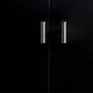Silver Knurled Cabinet Handles and Knobs