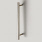 Silver Knurled Cabinet Handles and Knobs