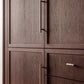 Silver Knurled Cabinet Handles and Knobs