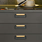 Flush Mount Recessed Cabinet Handles for Sliding Doors