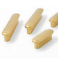 Brushed Gold Brass T-Bar Cabinet Handles