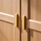 Brushed Gold Brass T-Bar Cabinet Handles