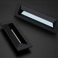 Rectangular Recessed Drawer Pulls, Zinc Alloy Cabinet Handles