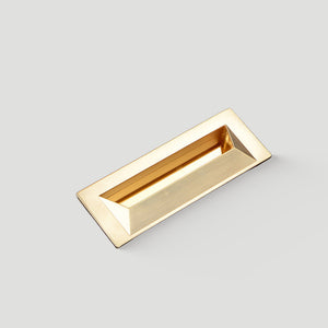Rectangular Recessed Drawer Pulls, Zinc Alloy Cabinet Handles