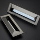 Rectangular Recessed Drawer Pulls, Zinc Alloy Cabinet Handles