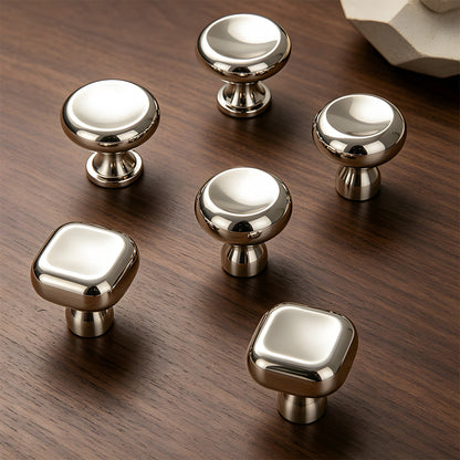 Concave Round and Square Cabinet Knobs