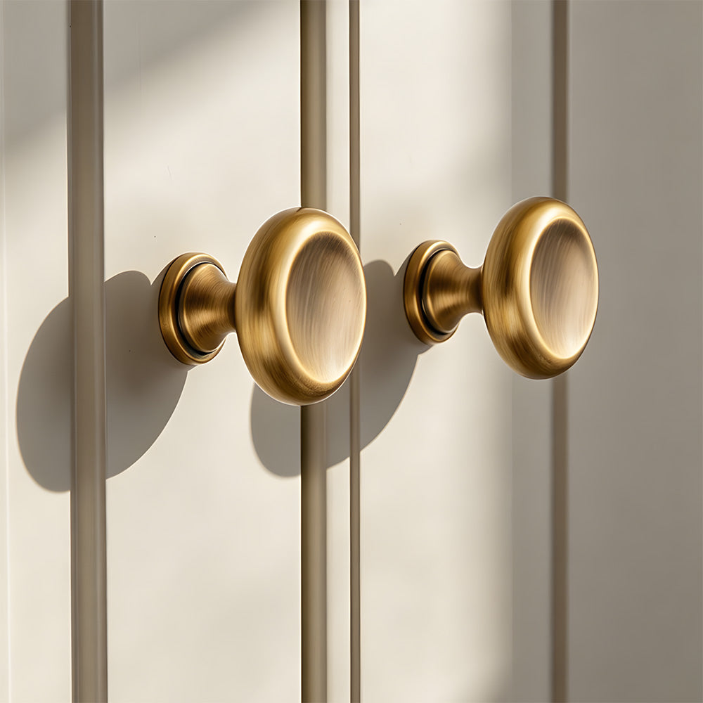 Concave Round and Square Cabinet Knobs
