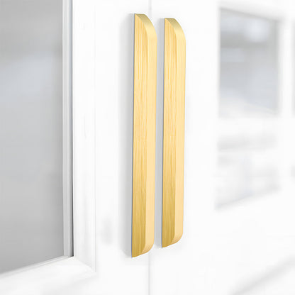 Soft-Corner Aluminum Cabinet Pulls for Kitchens