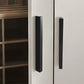 Modern Solid Brass L Type Cupboard Handles