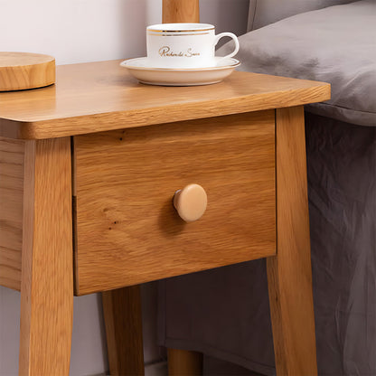 Grooved Solid Wood Cabinet Pulls and Knobs for Kitchens