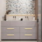 Rounded-End Aluminum Alloy Cabinet Handles for Kitchen Cabinets
