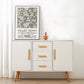 Solid Wood L-Type Cabinet Handles and Knobs