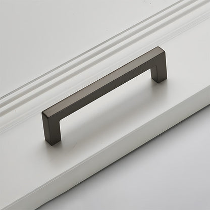 Square Bar Zinc Alloy Cabinet Pulls and Drawer Handles