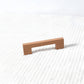 Modern Square Wood Cabinet and Drawer Pulls