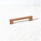Modern Square Wood Cabinet and Drawer Pulls
