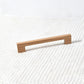 Modern Square Wood Cabinet and Drawer Pulls