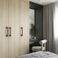 Modern Square Wood Cabinet and Drawer Pulls