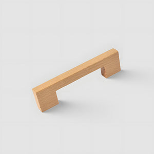 Modern Square Wood Cabinet and Drawer Pulls