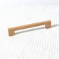 Modern Square Wood Cabinet and Drawer Pulls