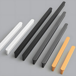 T-Shaped Cabinet Handles and Drawer Pulls with Rounded Corners