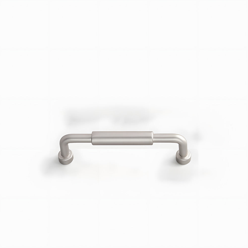 Center-Sleeve Cabinet Pulls in Gold and Silver