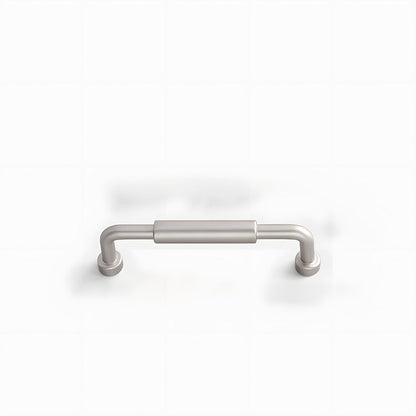 Center-Sleeve Cabinet Pulls in Gold and Silver