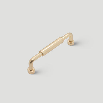 Center-Sleeve Cabinet Pulls in Gold and Silver