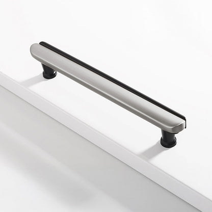 Two-Tone Rounded Cabinet Pulls and T-Knobs