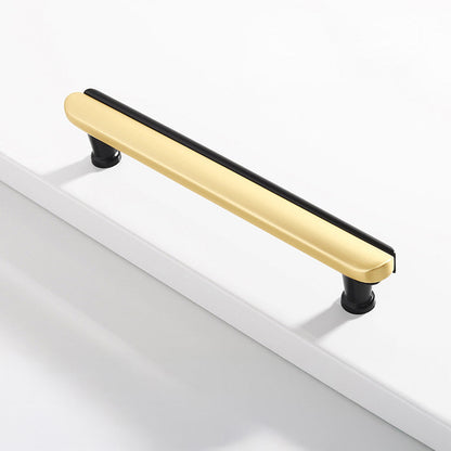 Two-Tone Rounded Cabinet Pulls and T-Knobs