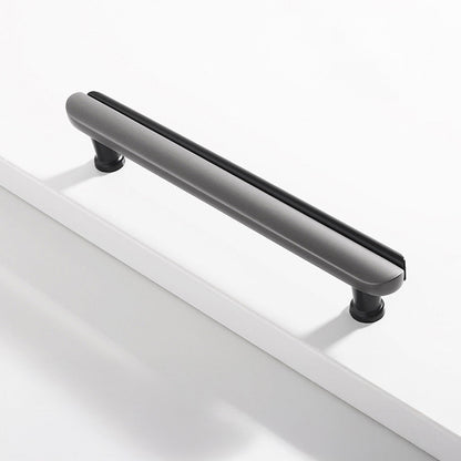 Two-Tone Rounded Cabinet Pulls and T-Knobs