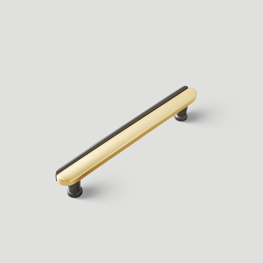 Two-Tone Rounded Cabinet Pulls and T-Knobs