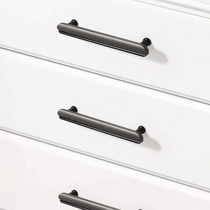 Two-Tone Rounded Cabinet Pulls and T-Knobs