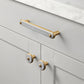Two-Tone Gold Cabinet Handles, Drawer Pulls and Knobs