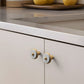 Two-Tone Gold Cabinet Handles, Drawer Pulls and Knobs