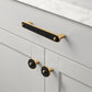 Two-Tone Gold Cabinet Handles, Drawer Pulls and Knobs
