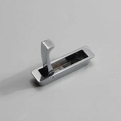 Zinc Alloy Flip-Out Recessed Cabinet Pulls for Drawers