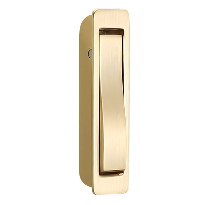 Zinc Alloy Flip-Out Recessed Cabinet Pulls for Drawers
