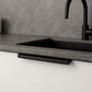 Modern Refined Cabinet Edge Finger Pulls for Kitchen, Multi-Color Options
