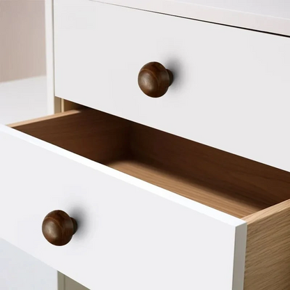 Natural Wood Mushroom Cabinet Knob